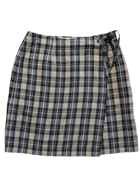 Talbots Dresses & Skirts - Talbots ~Plaid Wrap Mini Skirt Women’s Size 10